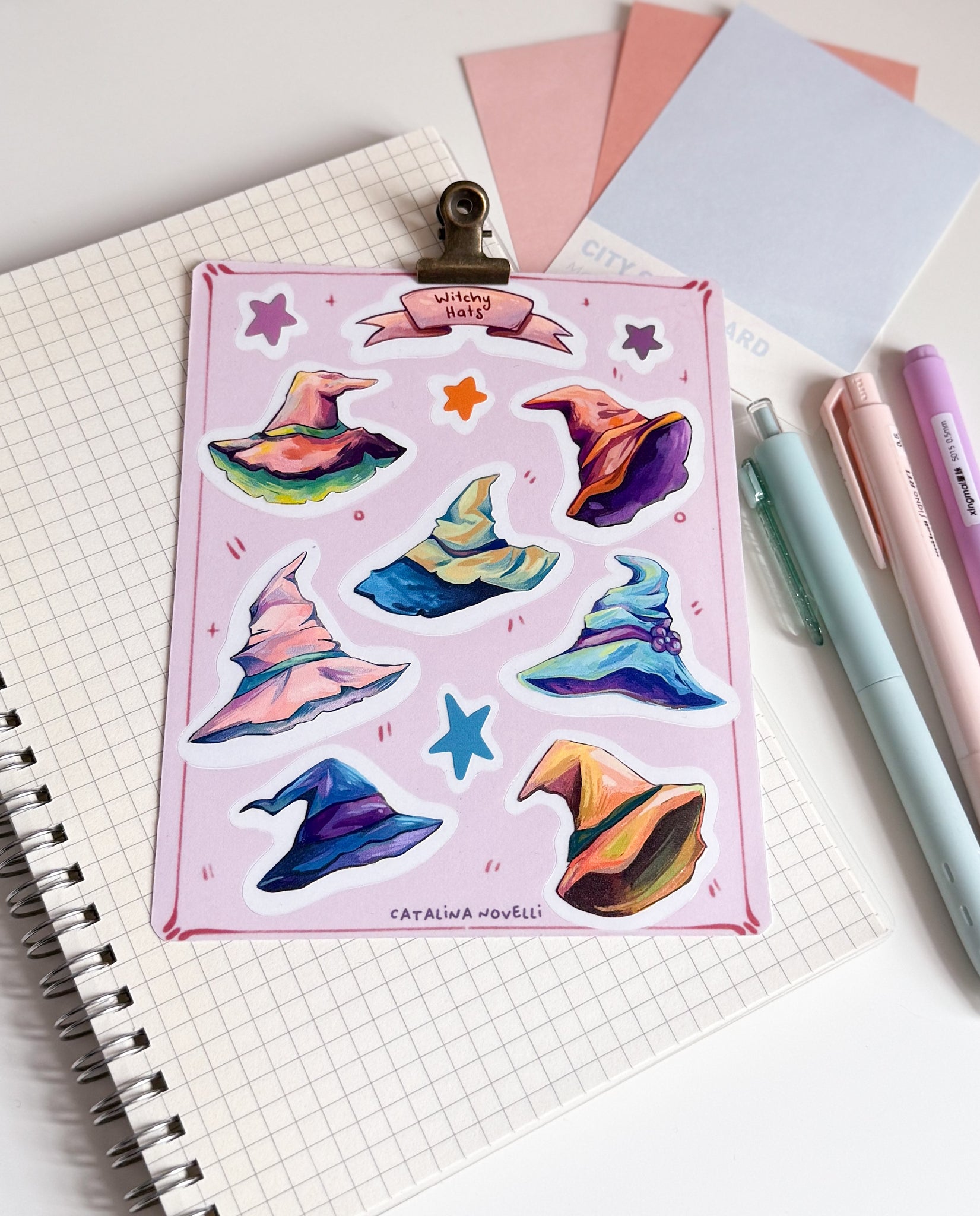 Planilla "WITCHY HATS"