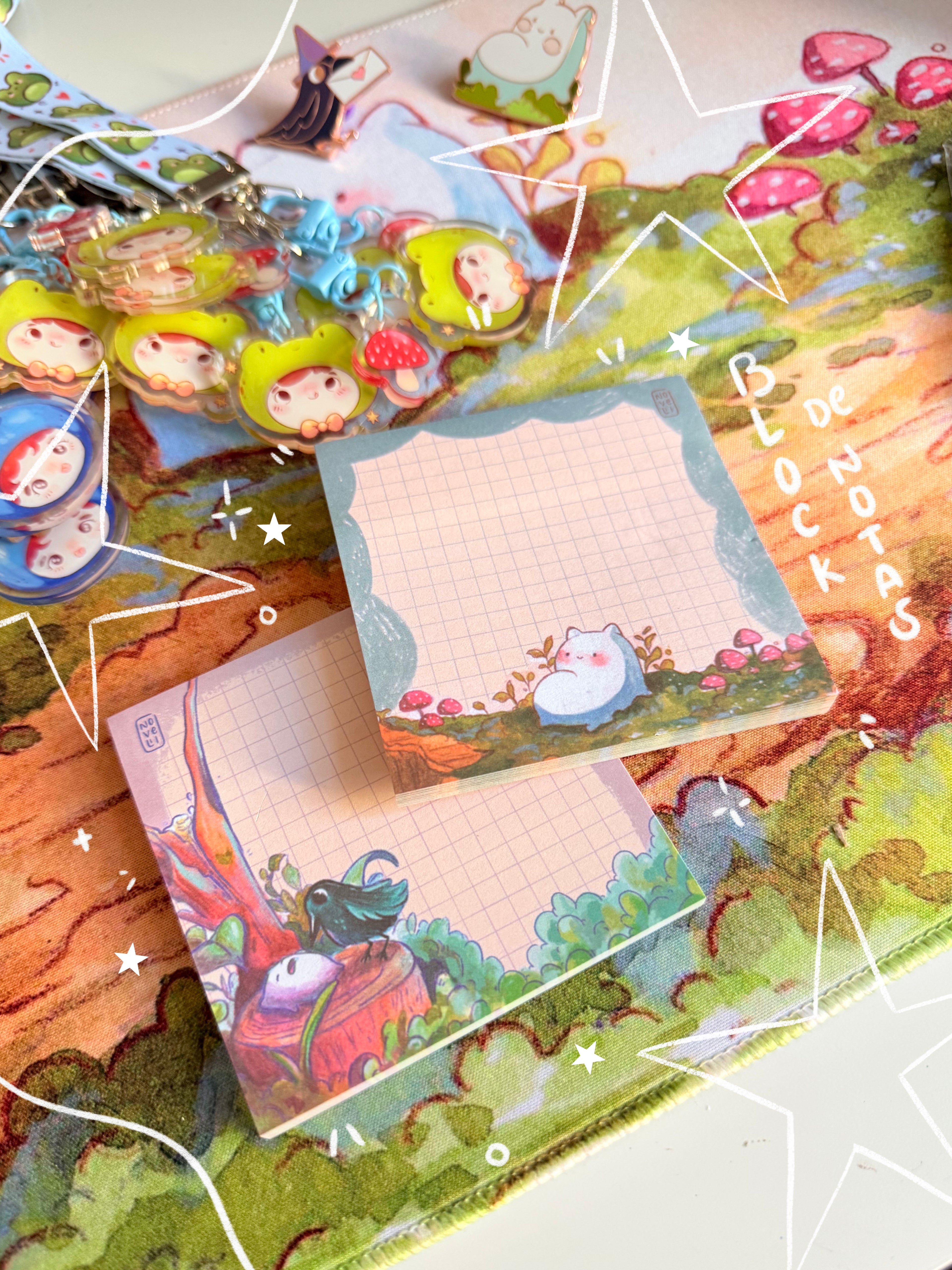 Sticky notes "Mochi"