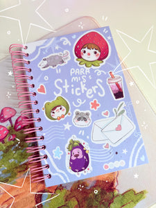 LIBRETA PARA STICKERS "AZUL"