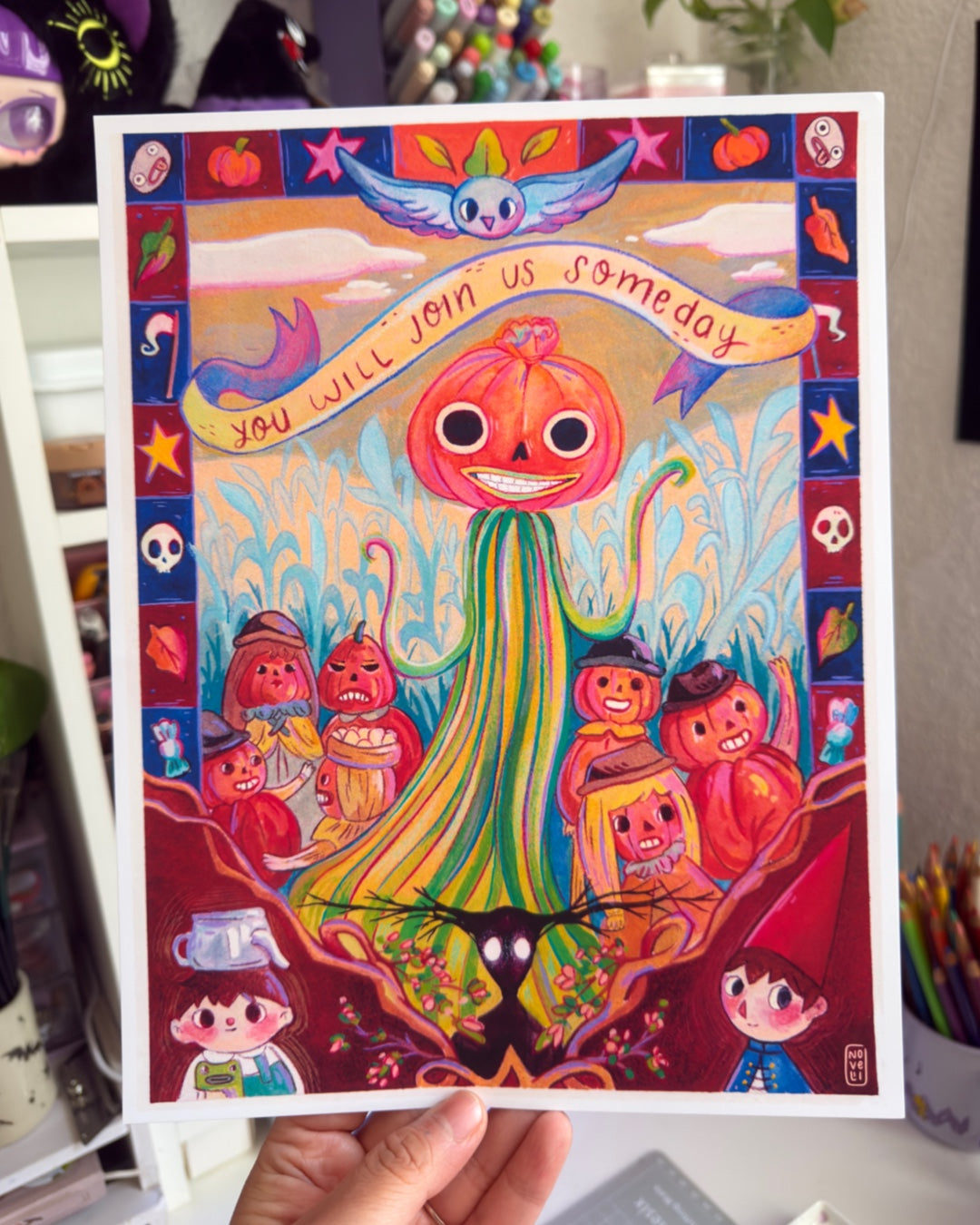 Print "Over the Garden Wall"