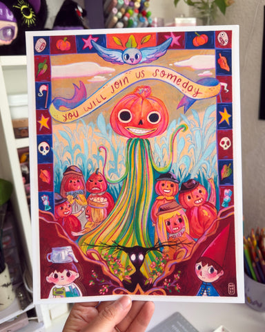 Print "Over the Garden Wall"
