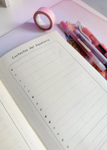 Agenda anual "UN AÑO DE CONJUROS Y AQUELARRES"
